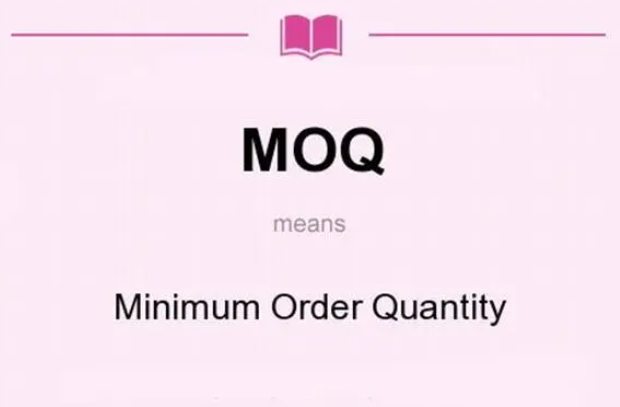Os produtos podem ser experimentados em pequenas quantidades - MOQ é 10