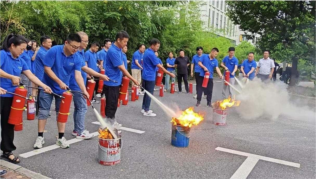 Produção de segurança, exercício de combate real